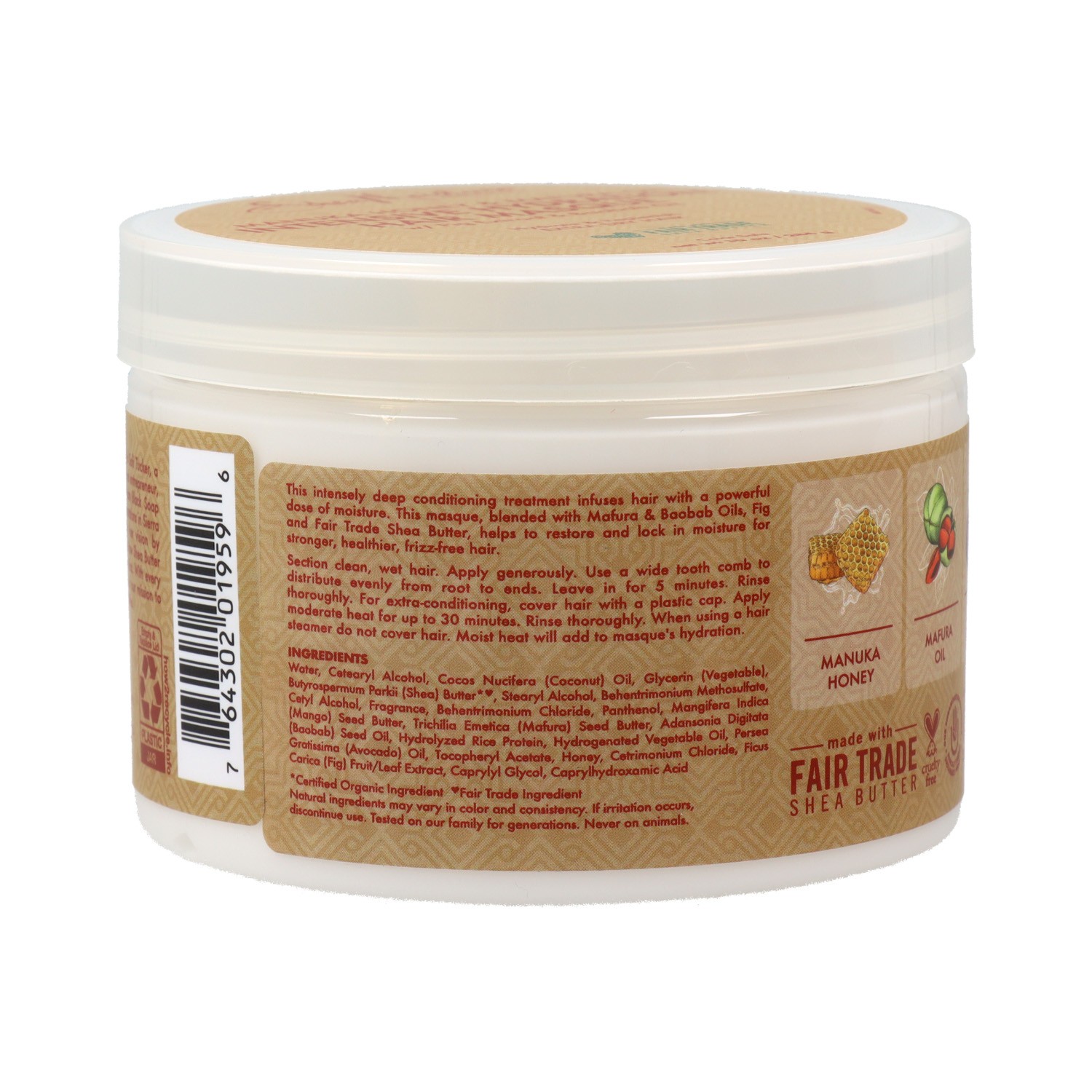 Shea Moisture Intensive Hydration Mascarilla 284 Gr